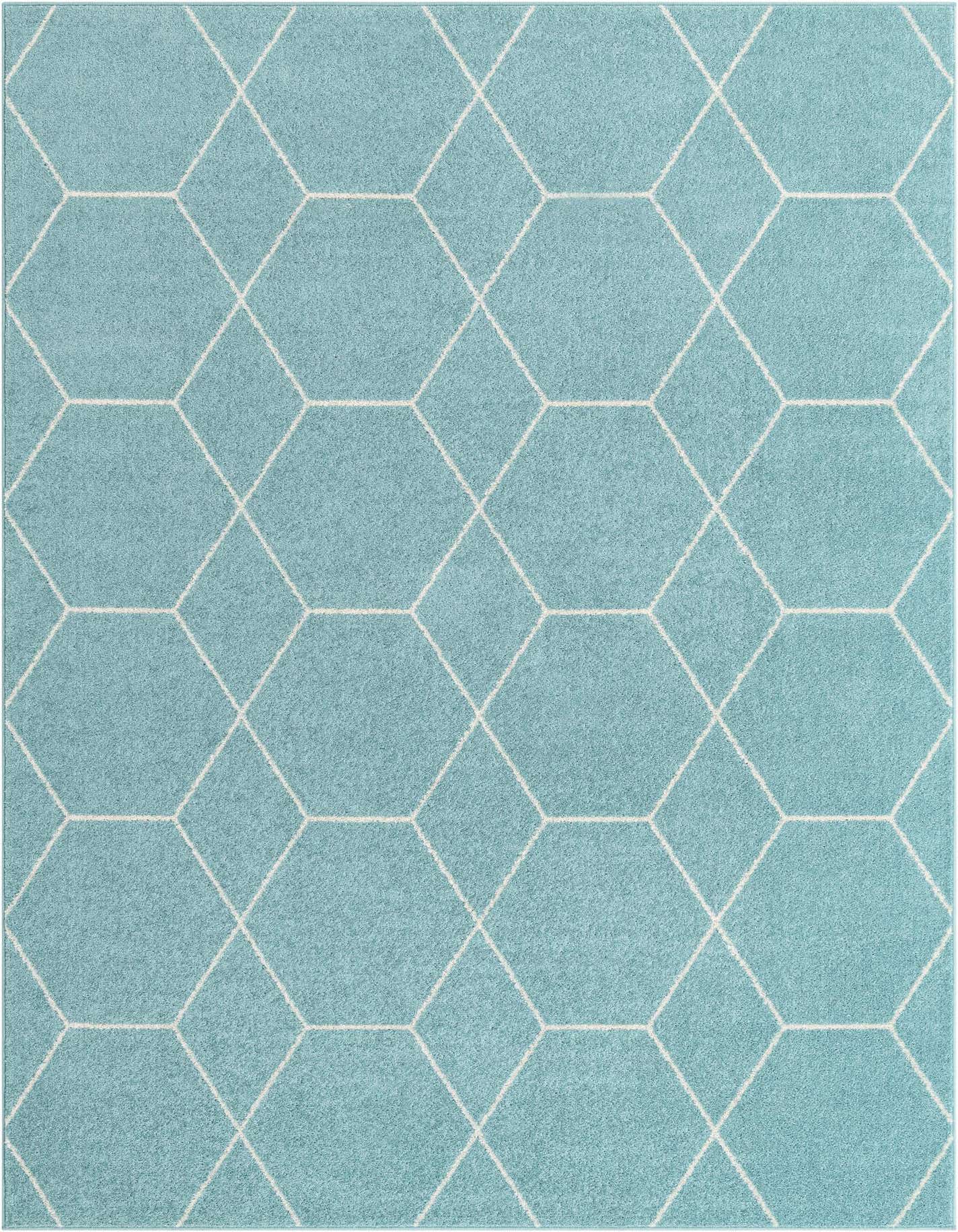 7' 10 x 11' Trellis Frieze Rug