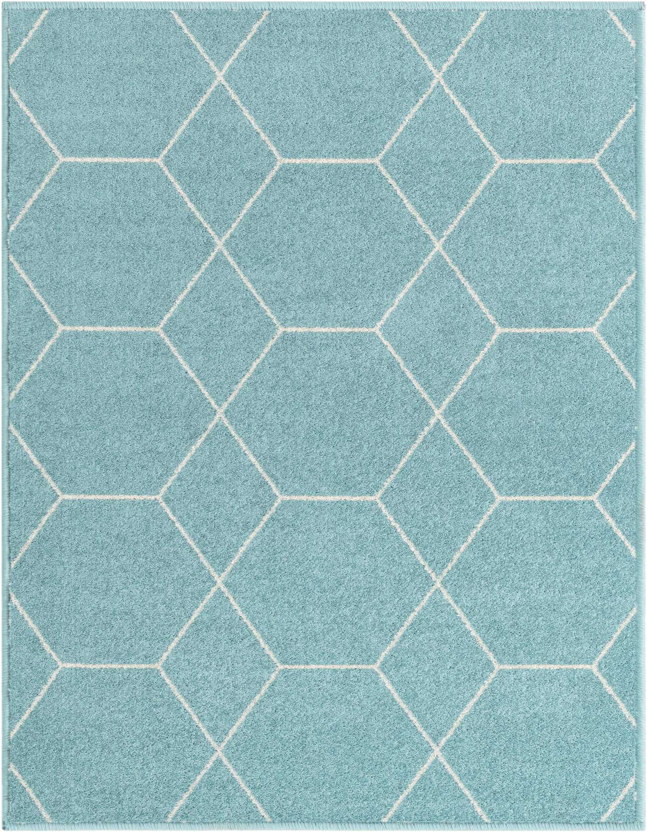 2' x 3' Trellis Frieze Rug