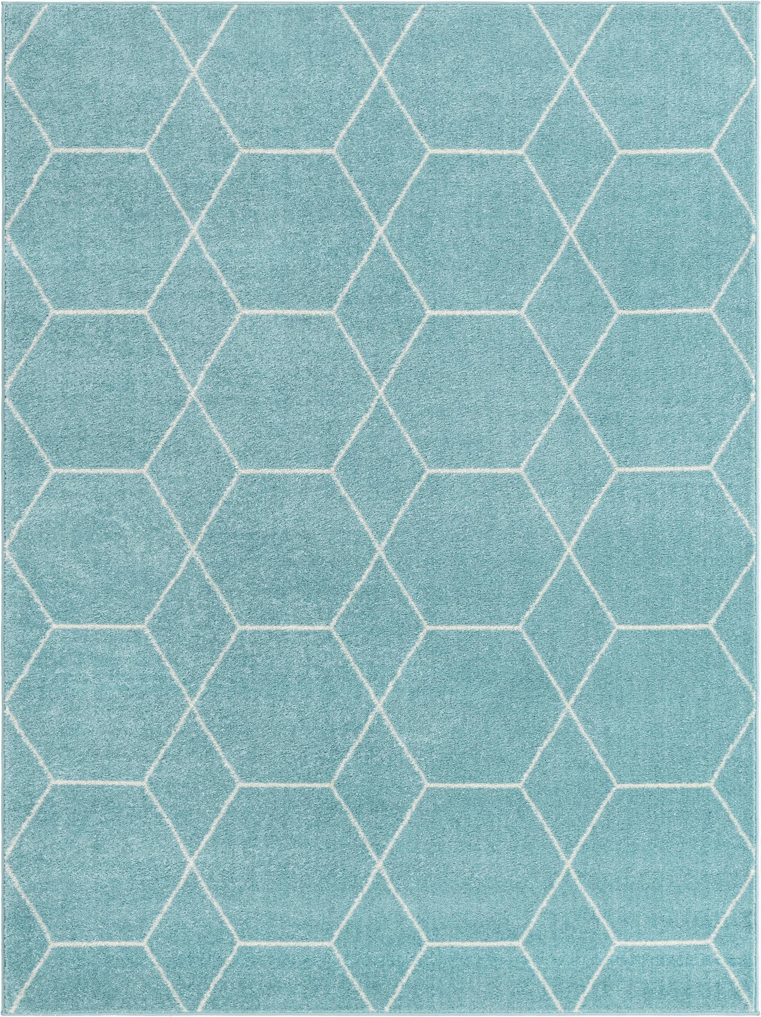 Primary image 9' x 12' Trellis Frieze Rug