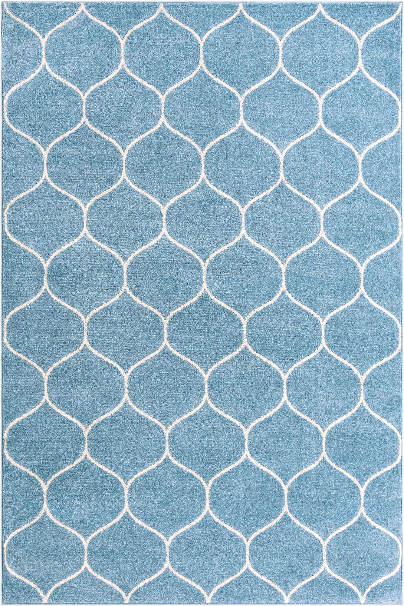 Primary image 6' x 9' Trellis Frieze Rug