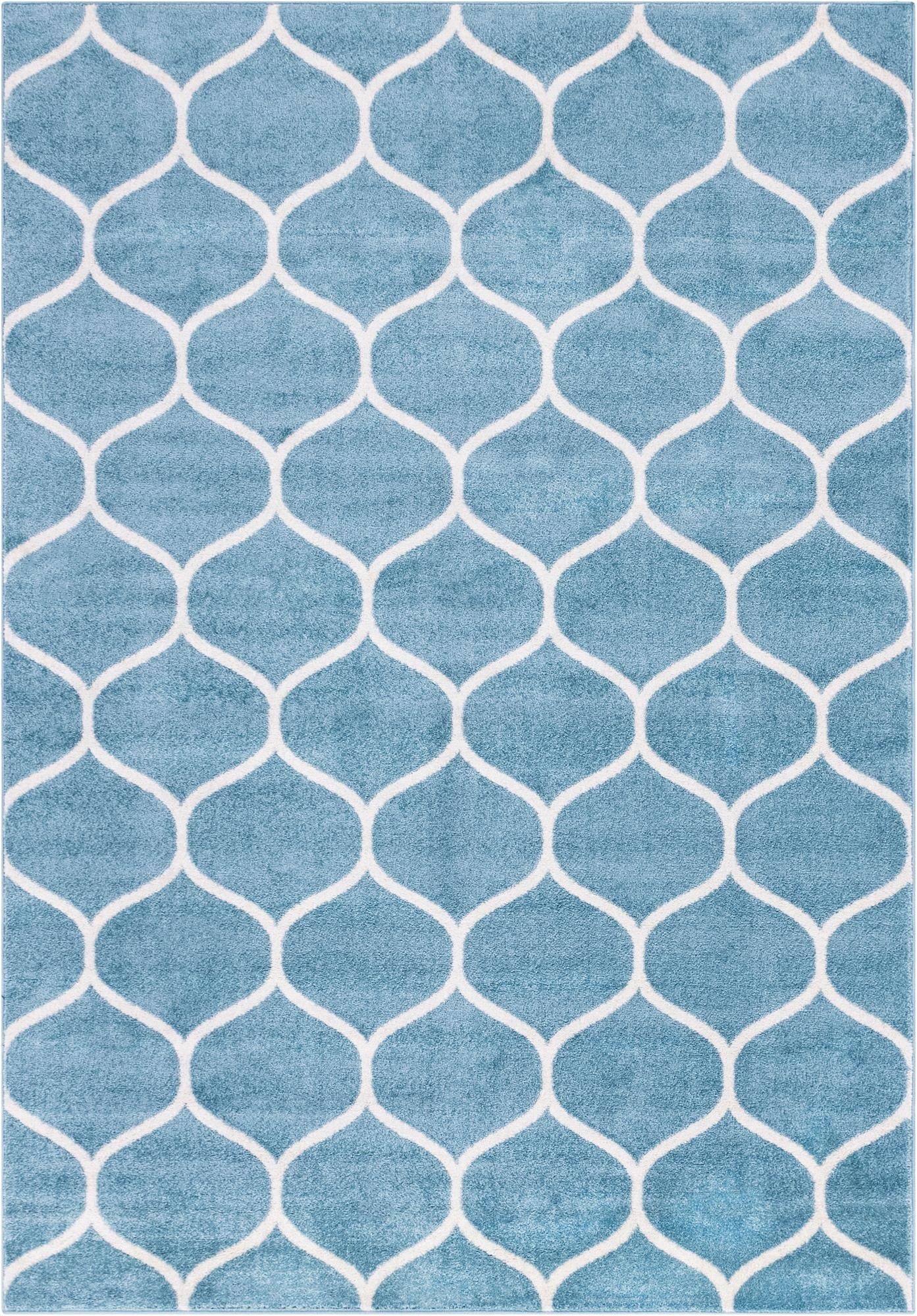 Primary image 10' x 14' Trellis Frieze Rug