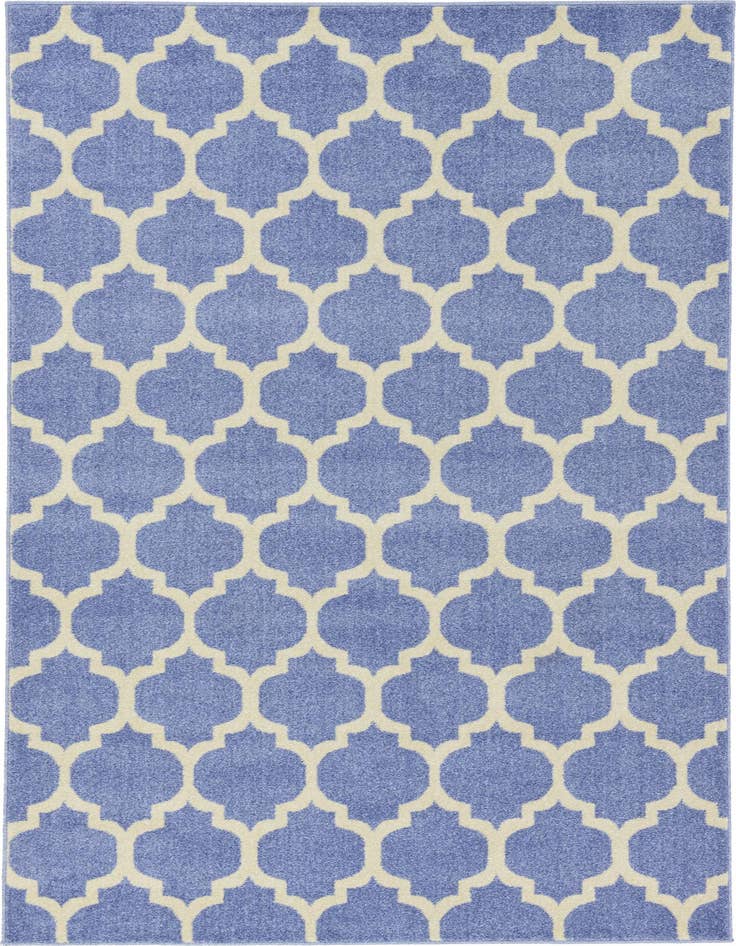 Detail image of 5' 3 x 8' Trellis Rug