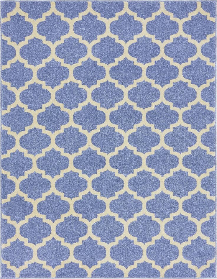 Detail image of 7' 10 x 11' Trellis Rug
