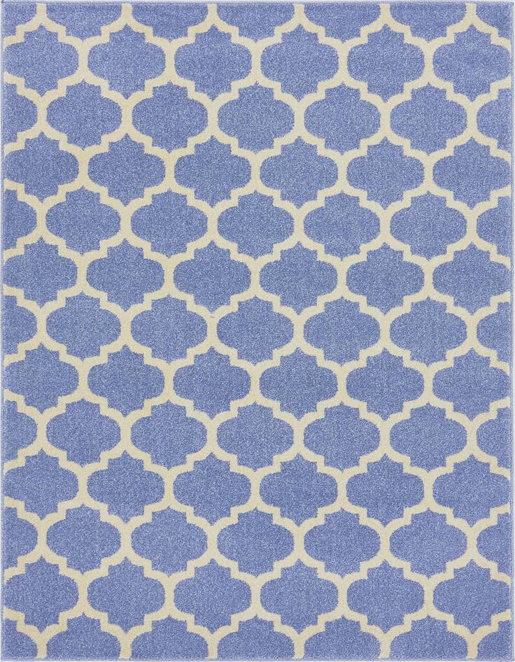 Detail image of 6' x 9' Trellis Rug