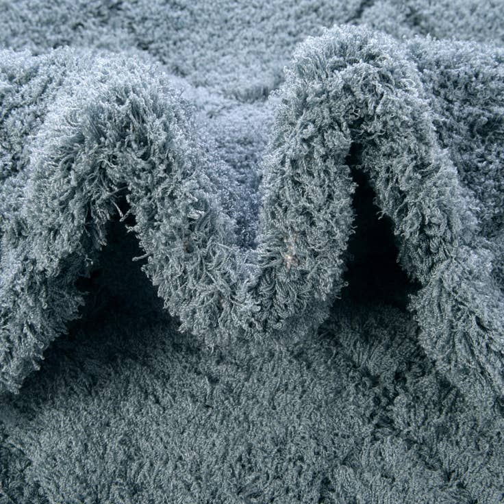 Detail image of 5' x 8' Trellis Shag Rug