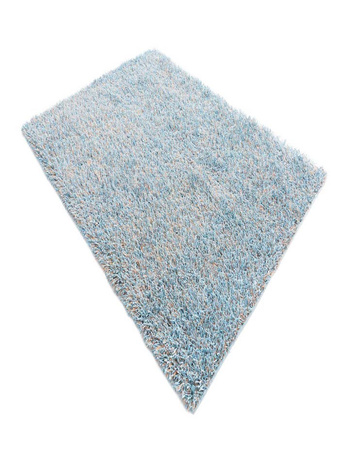 Detail image of 5' x 6' 7  Hand Knotted Two-Tone Shag Oriental Rug