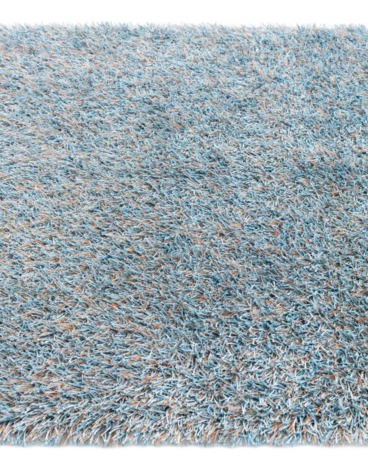 Detail image of 5' x 6' 7  Hand Knotted Two-Tone Shag Oriental Rug