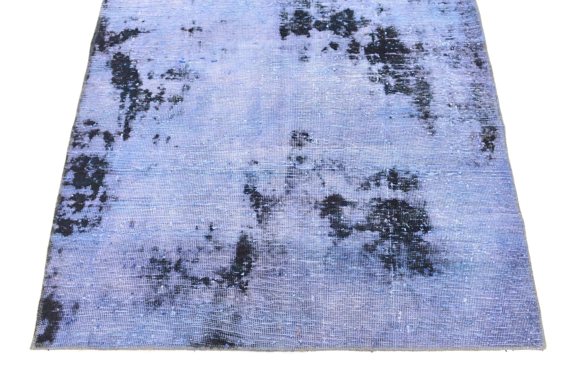 4' 9 x 9' Hand Knotted Ultra Vintage Persian Wool Rug