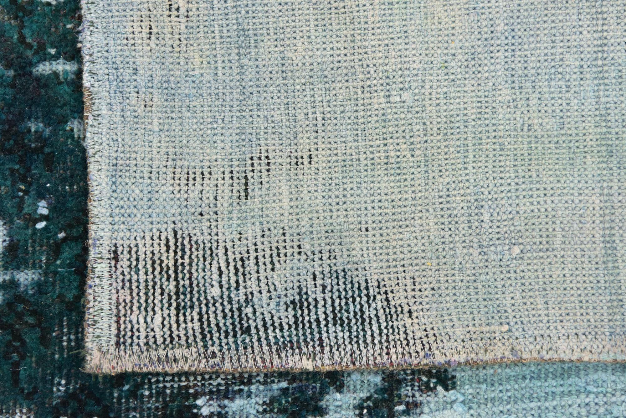 6' 3 x 10' Hand Knotted Ultra Vintage Persian Wool Rug