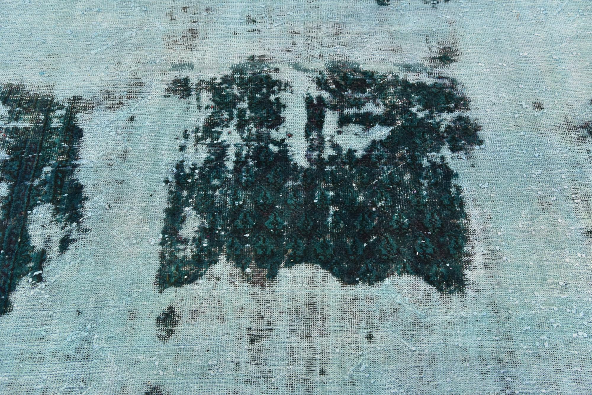 6' 3 x 10' Hand Knotted Ultra Vintage Persian Wool Rug