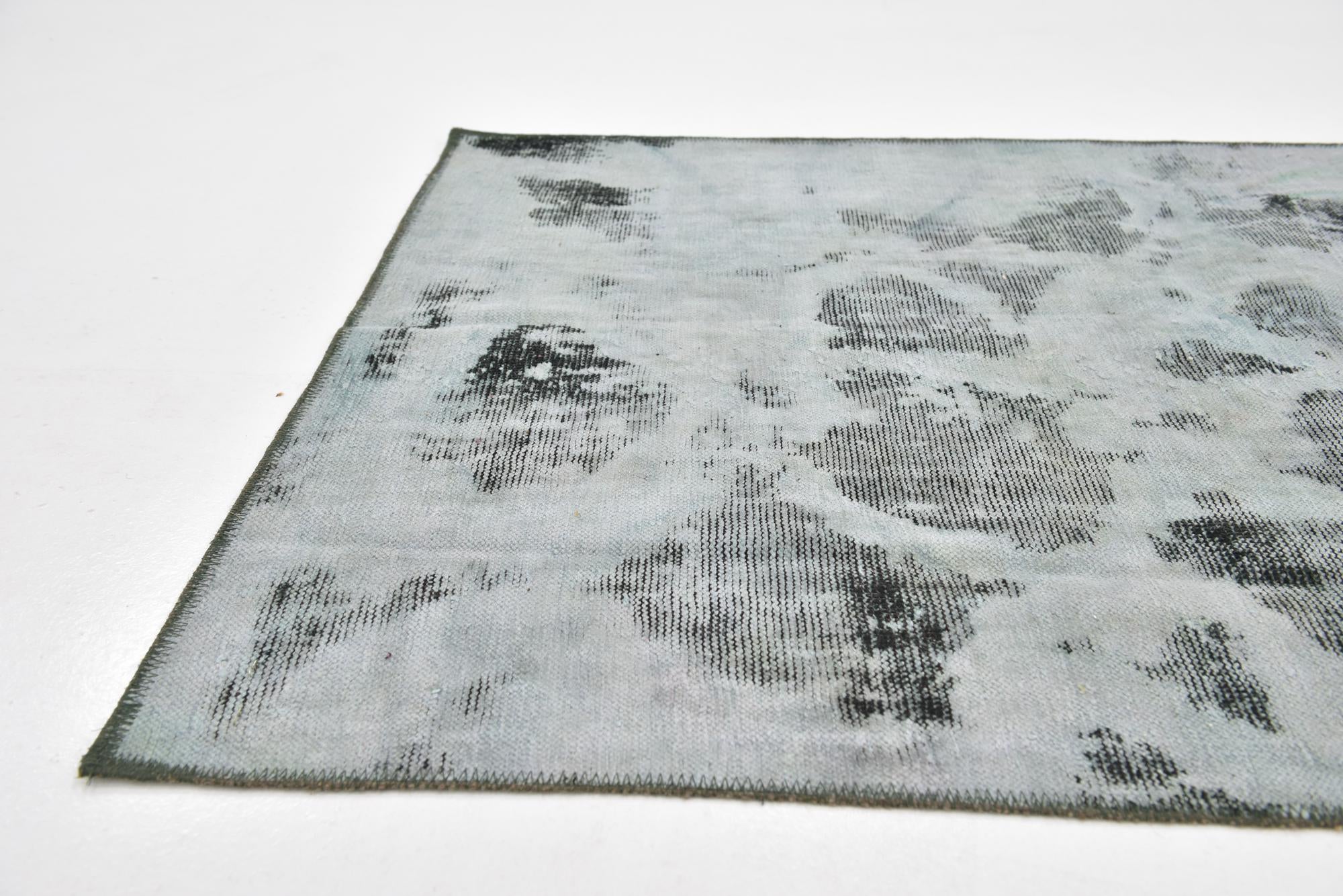 3' 5 x 4' 8 Hand Knotted Ultra Vintage Persian Wool Rug