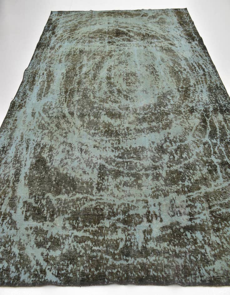 Detail image of 8' 10 x 11' 2  Hand Knotted Ultra Vintage Persian Wool Rug