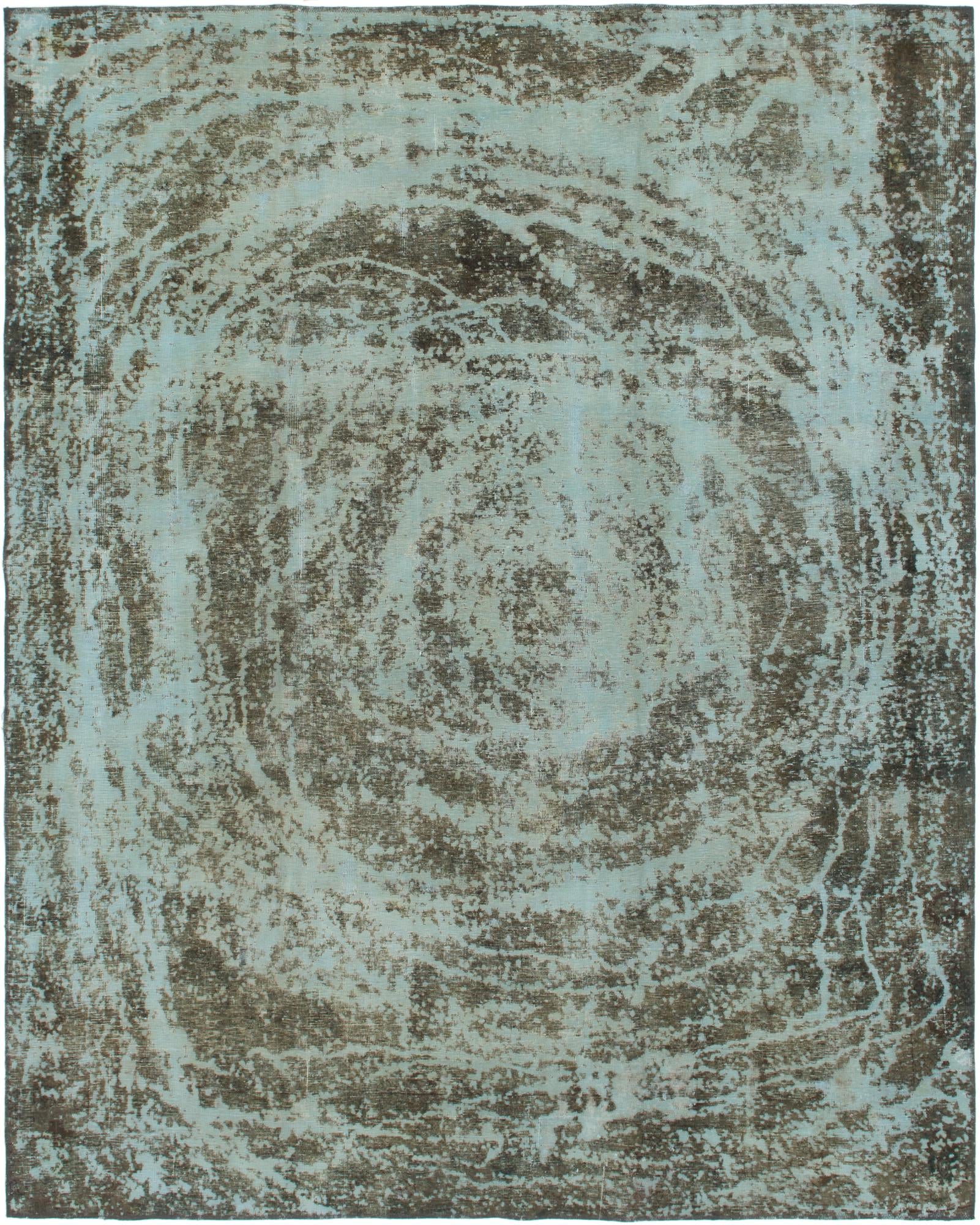 8' 10 x 11' 2 Hand Knotted Ultra Vintage Persian Wool Rug