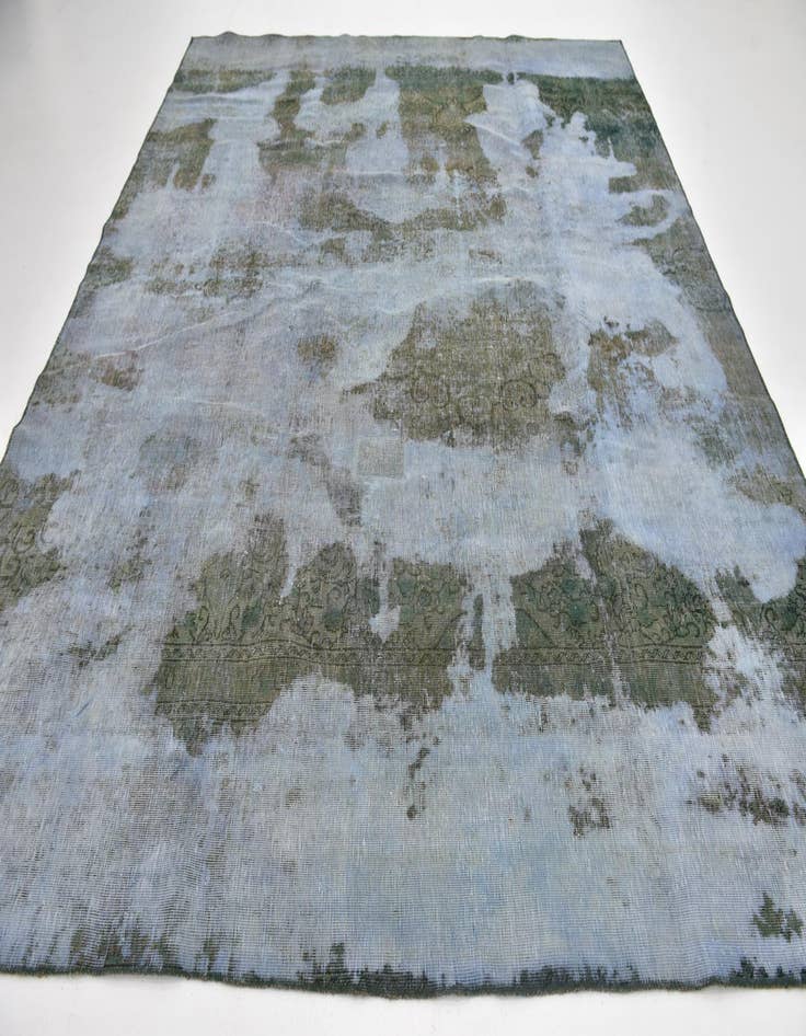 Detail image of 8' 10 x 10' 7  Hand Knotted Ultra Vintage Persian Wool Rug