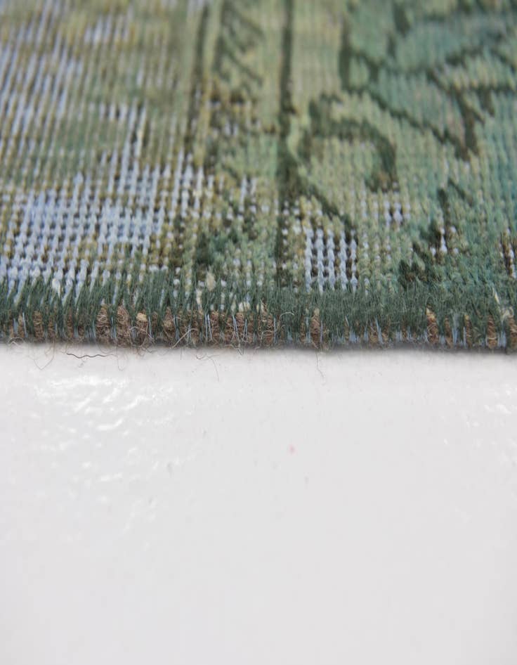 Detail image of 8' 10 x 10' 7  Hand Knotted Ultra Vintage Persian Wool Rug