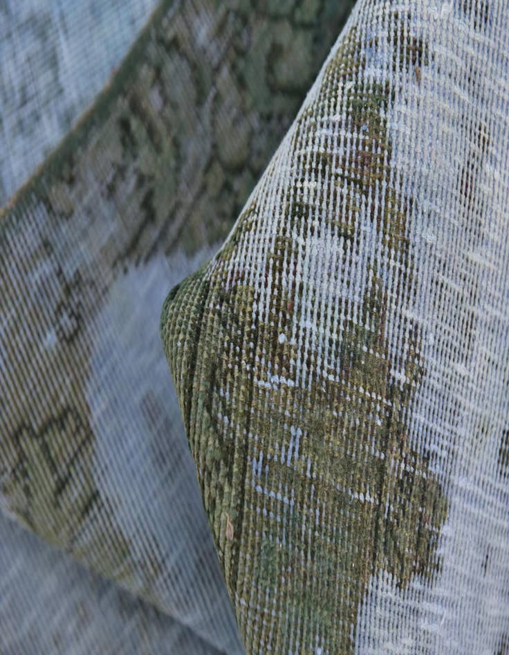 Detail image of 8' 10 x 10' 7  Hand Knotted Ultra Vintage Persian Wool Rug