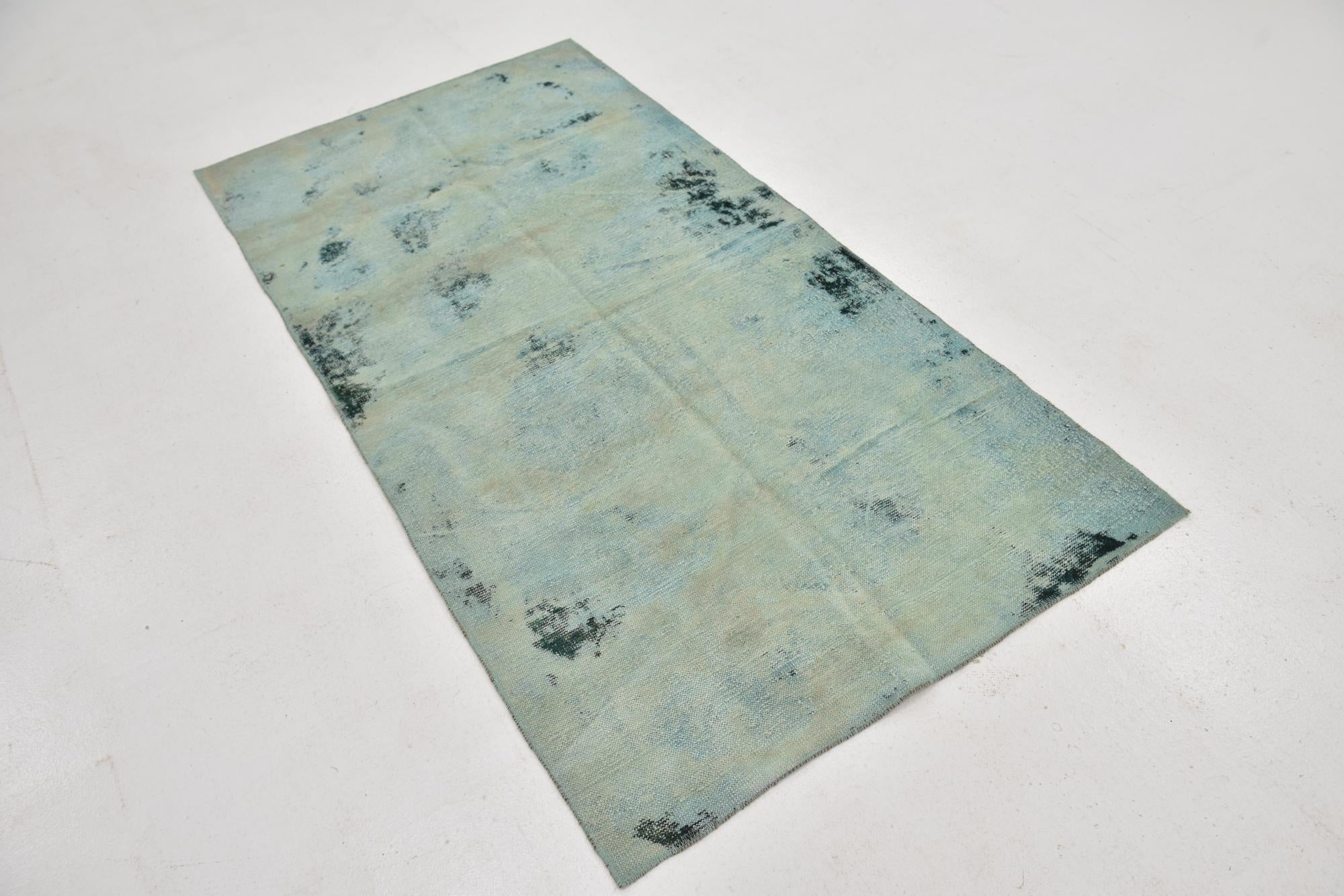 3' 3 x 6' 4 Hand Knotted Ultra Vintage Persian Wool Rug