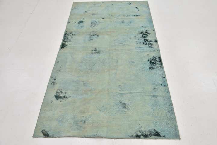 3' 3 x 6' 4 Hand Knotted Ultra Vintage Persian Wool Rug