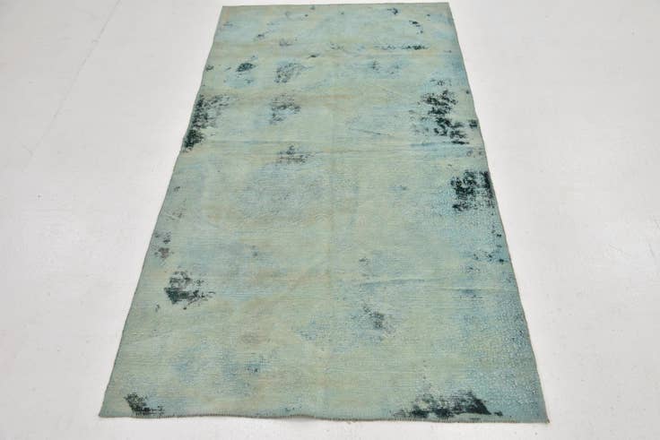Detail image of 3' 3 x 6' 4 Hand Knotted Ultra Vintage Persian Wool Rug