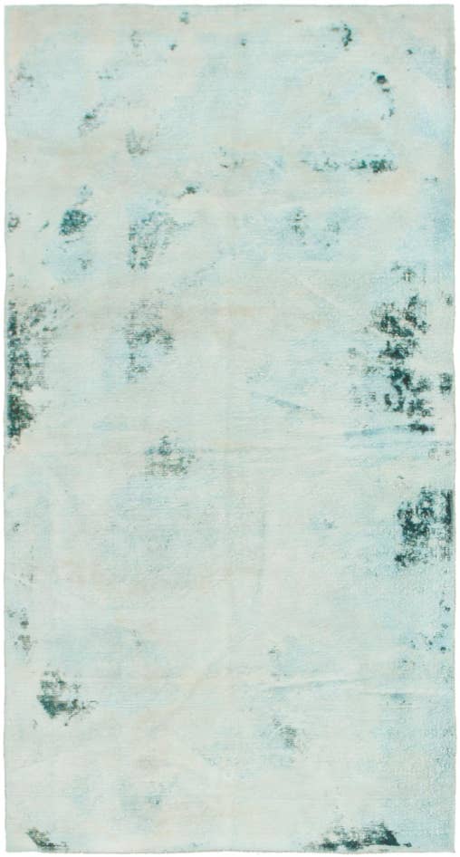 Detail image of 3' 3 x 6' 4 Hand Knotted Ultra Vintage Persian Wool Rug