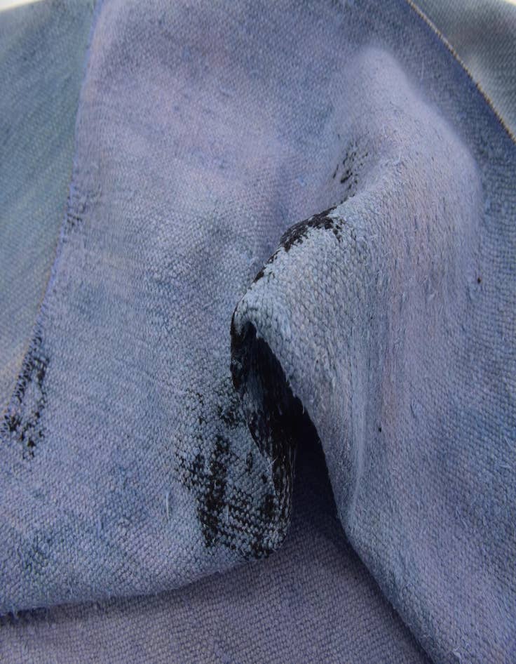 Detail image of 3' 4 x 6' 5  Hand Knotted Ultra Vintage Persian Wool Rug