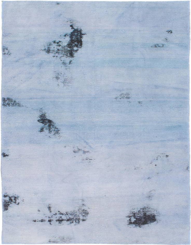 Detail image of 3' 4 x 6' 5 Hand Knotted Ultra Vintage Persian Wool Rug