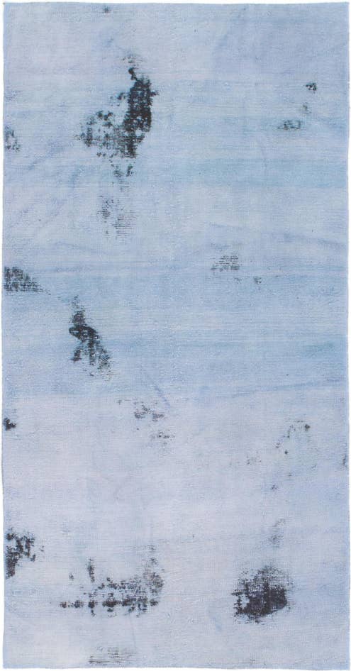 Detail image of 3' 4 x 6' 5 Hand Knotted Ultra Vintage Persian Wool Rug
