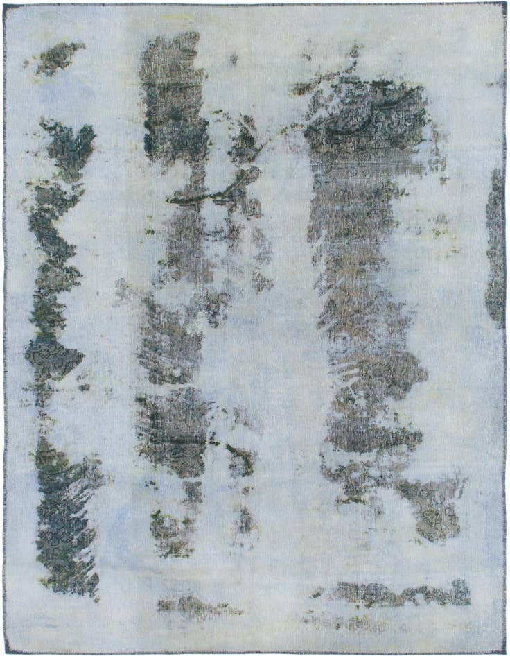 Detail image of 6' x 9' Hand Knotted Ultra Vintage Persian Wool Rug