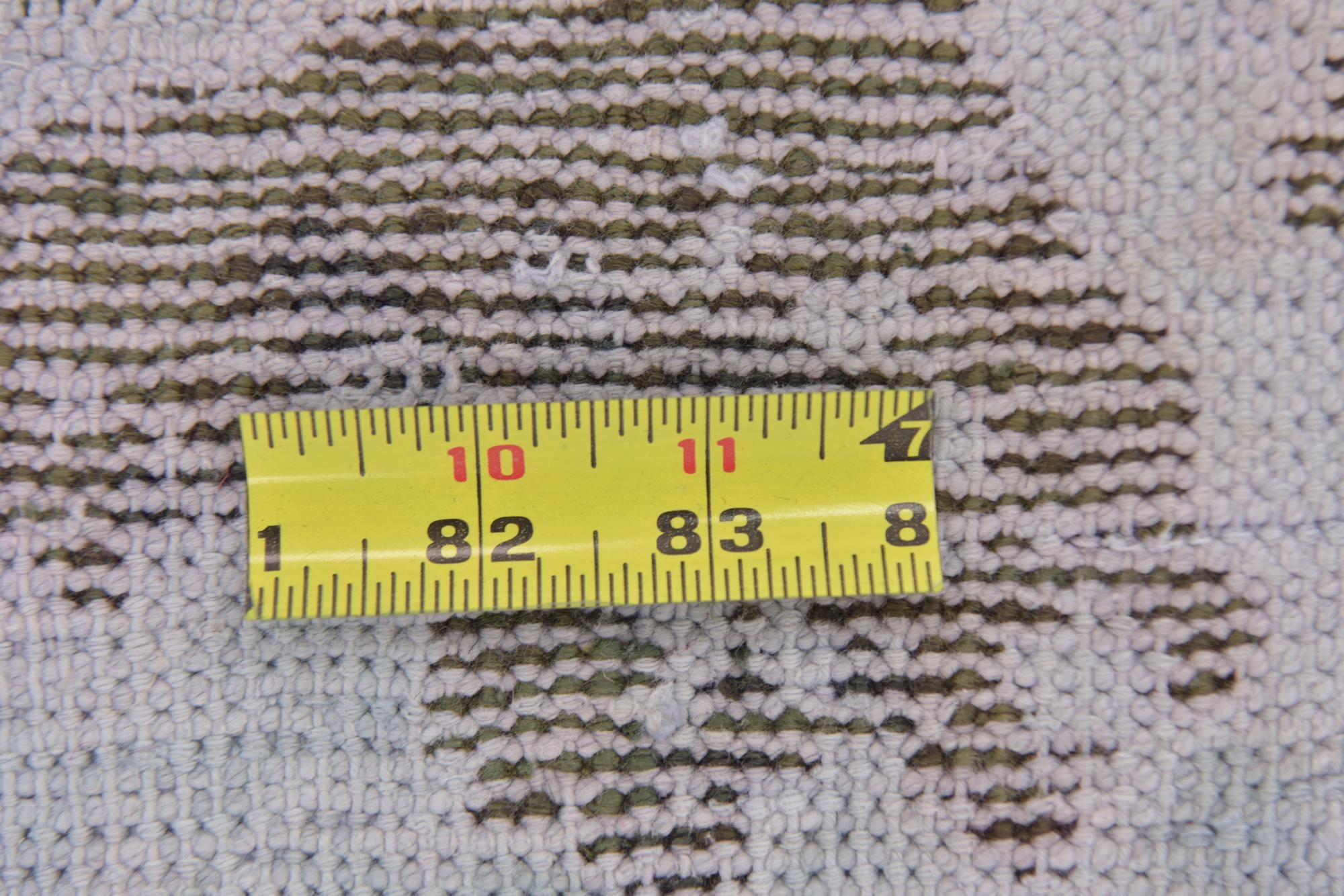 4' 5 x 5' 2 Hand Knotted Ultra Vintage Persian Wool Rug