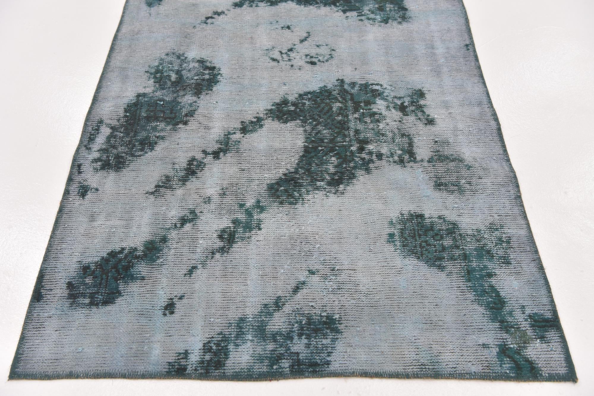 3' 6 x 4' 10 Hand Knotted Ultra Vintage Persian Wool Rug