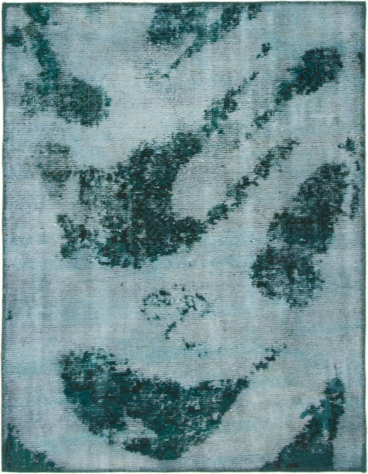 Detail image of 3' 6 x 4' 10 Hand Knotted Ultra Vintage Persian Wool Rug