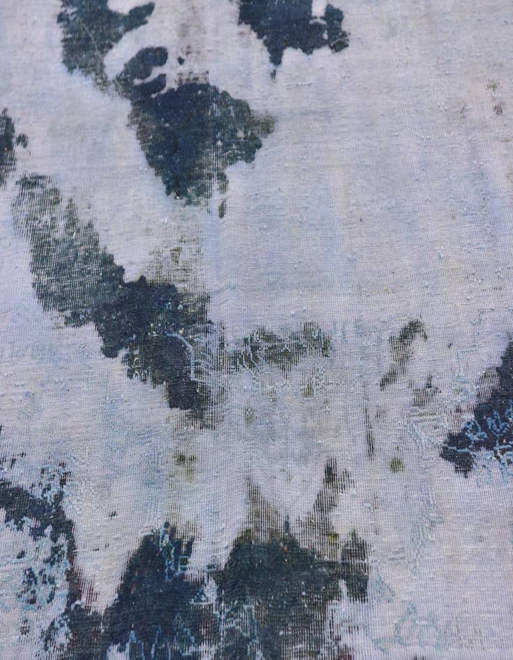 Detail image of 5' 7 x 9'  Hand Knotted Ultra Vintage Persian Wool Rug