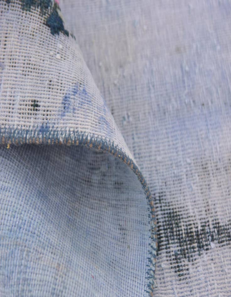 Detail image of 5' 7 x 9'  Hand Knotted Ultra Vintage Persian Wool Rug