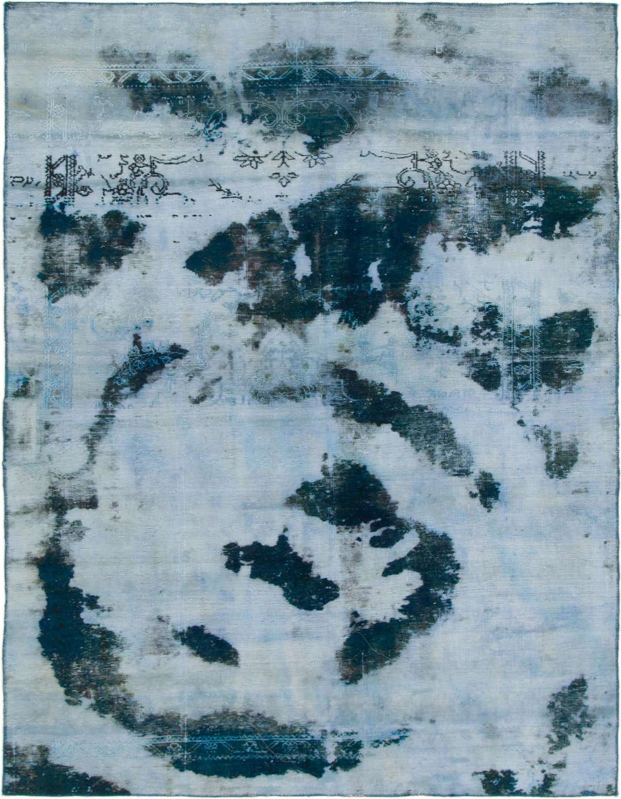 Primary image 5' 7 x 9'  Hand Knotted Ultra Vintage Persian Wool Rug