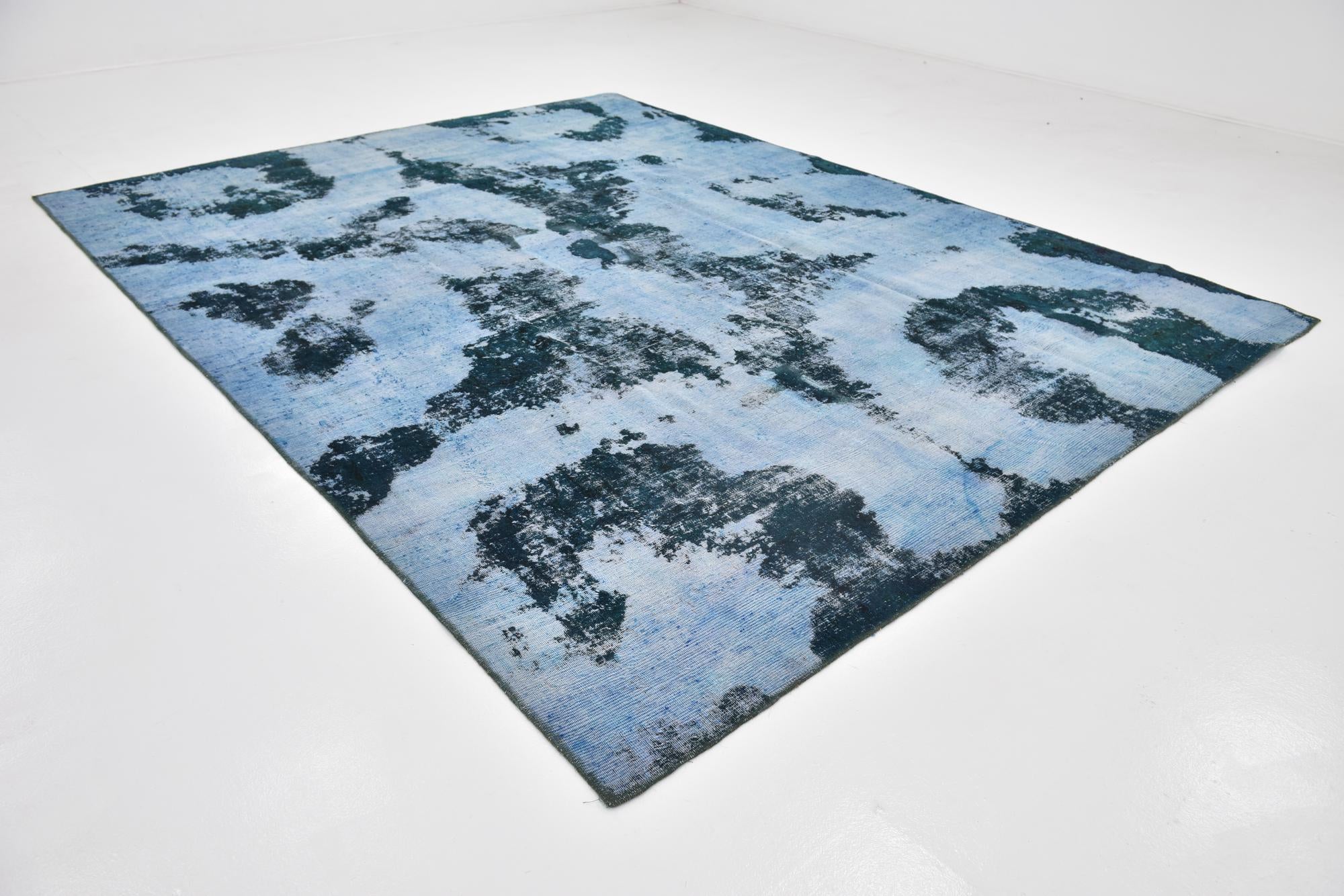 9' 2 x 11' 8 Hand Knotted Ultra Vintage Persian Wool Rug