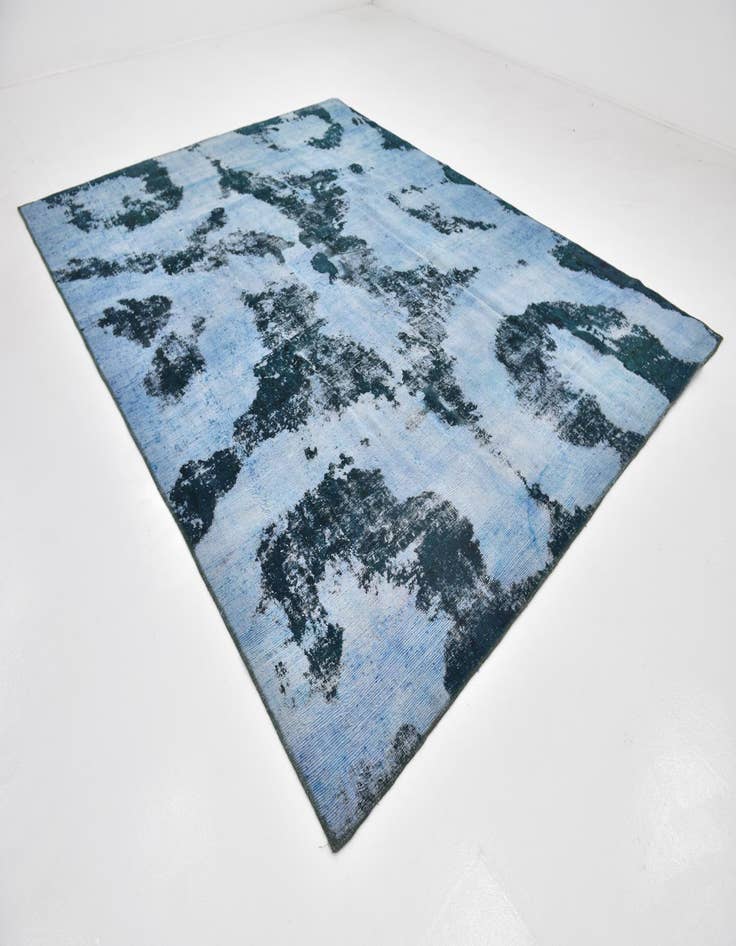 Detail image of 9' 2 x 11' 8  Hand Knotted Ultra Vintage Persian Wool Rug