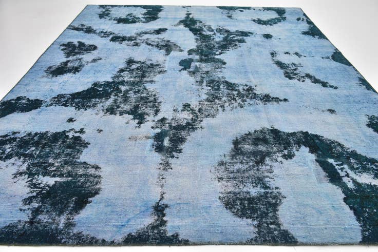 Detail image of 9' 2 x 11' 8 Hand Knotted Ultra Vintage Persian Wool Rug