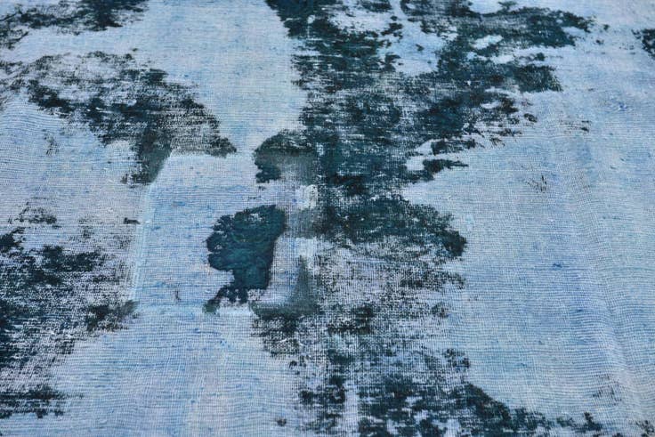 Detail image of 9' 2 x 11' 8 Hand Knotted Ultra Vintage Persian Wool Rug