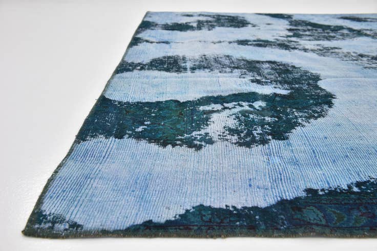 Detail image of 9' 2 x 11' 8 Hand Knotted Ultra Vintage Persian Wool Rug