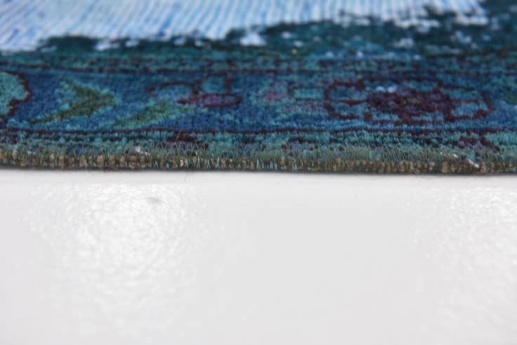 Detail image of 9' 2 x 11' 8 Hand Knotted Ultra Vintage Persian Wool Rug