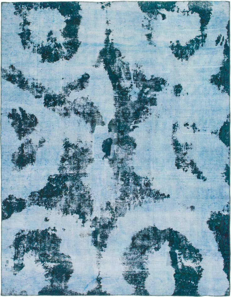 Detail image of 9' 2 x 11' 8 Hand Knotted Ultra Vintage Persian Wool Rug