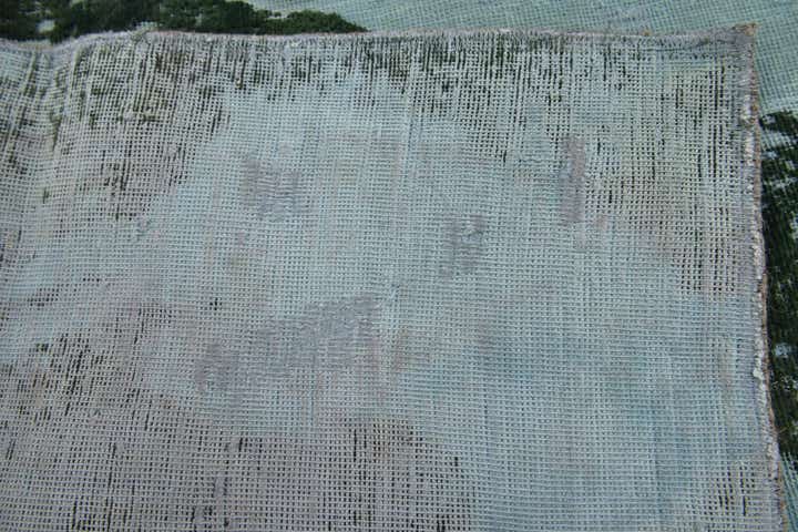 6' x 7' 10 Hand Knotted Ultra Vintage Persian Wool Rug