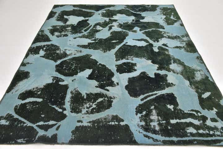 6' x 7' 10 Hand Knotted Ultra Vintage Persian Wool Rug