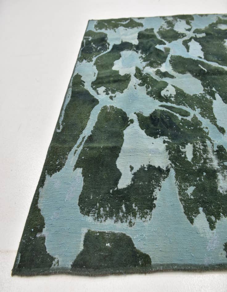 Detail image of 6' x 7' 10  Hand Knotted Ultra Vintage Persian Wool Rug