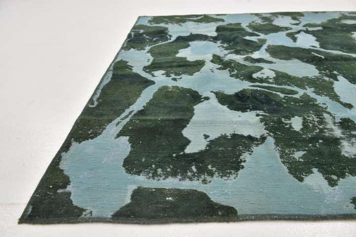 6' x 7' 10 Hand Knotted Ultra Vintage Persian Wool Rug