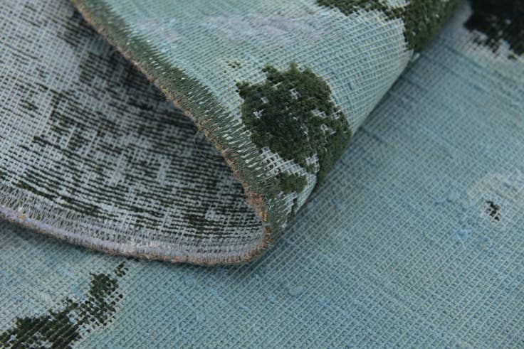 Detail image of 6' x 7' 10 Hand Knotted Ultra Vintage Persian Wool Rug