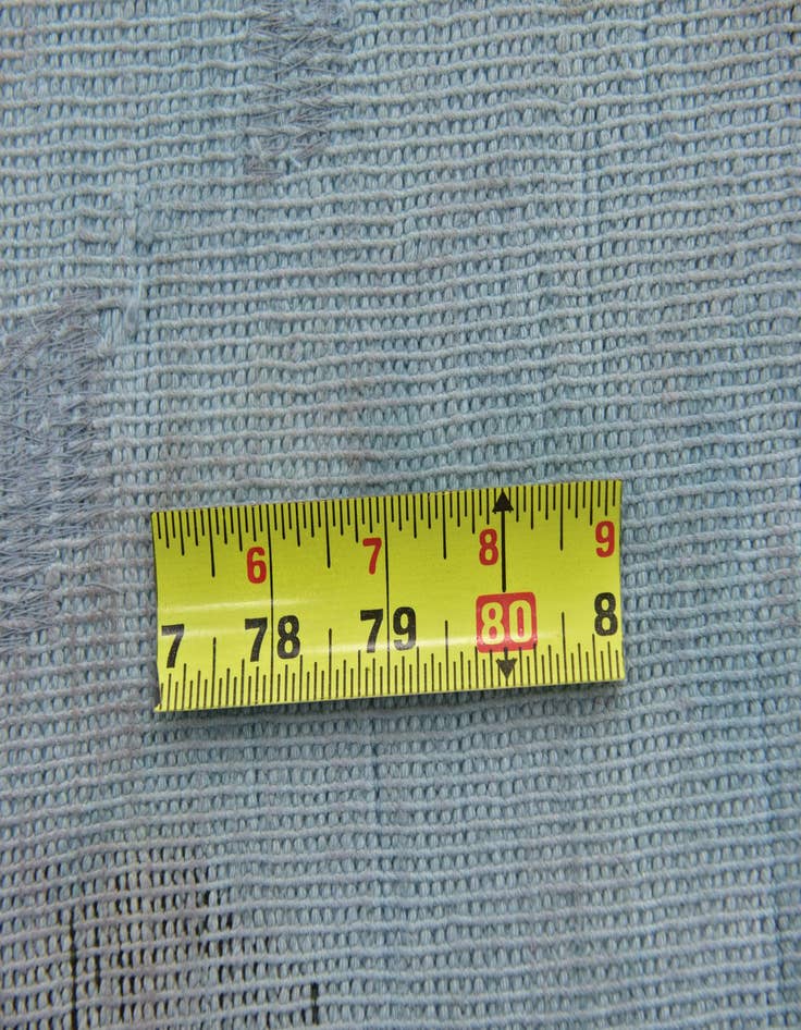 Detail image of 6' x 7' 10  Hand Knotted Ultra Vintage Persian Wool Rug