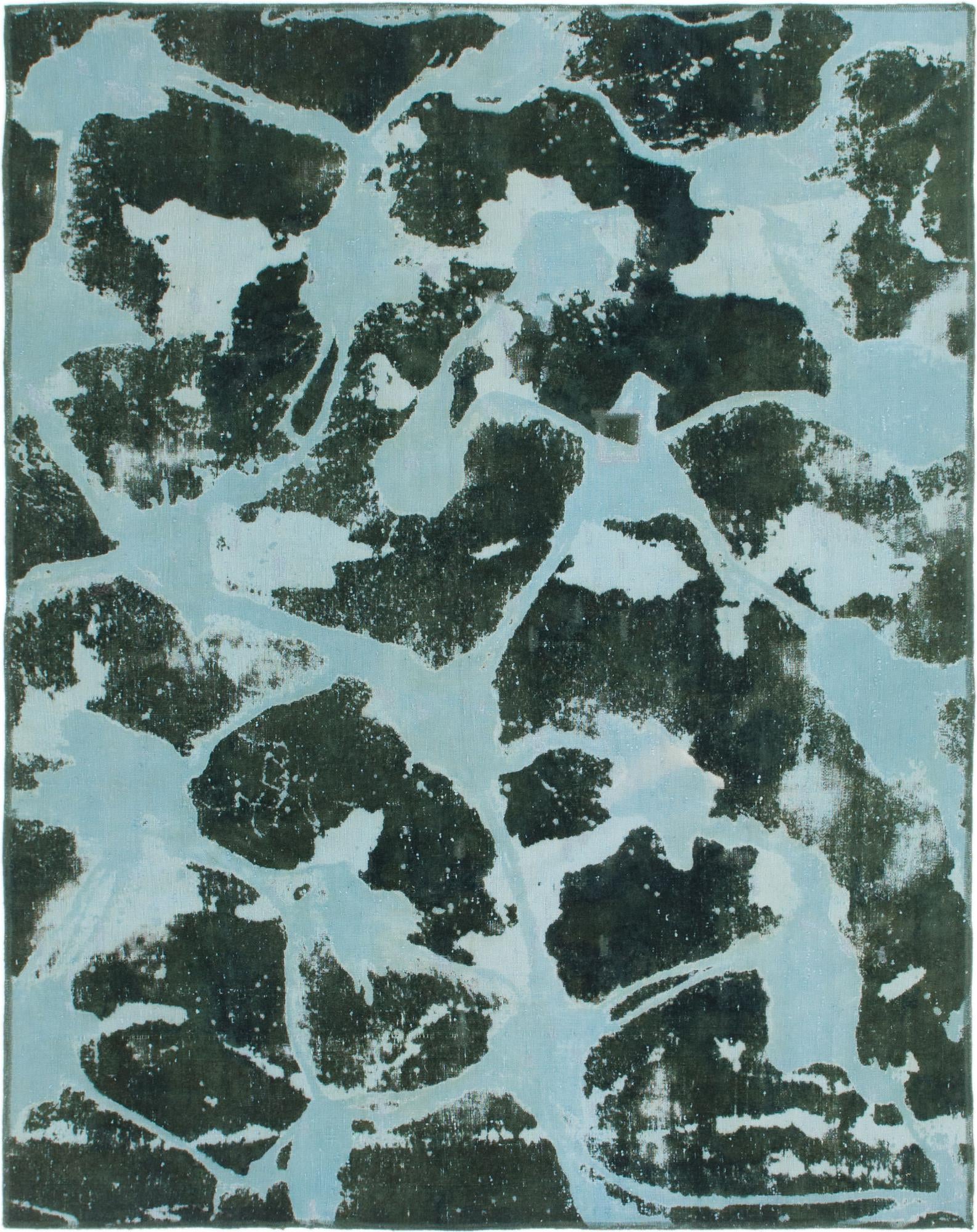6' x 7' 10 Hand Knotted Ultra Vintage Persian Wool Rug