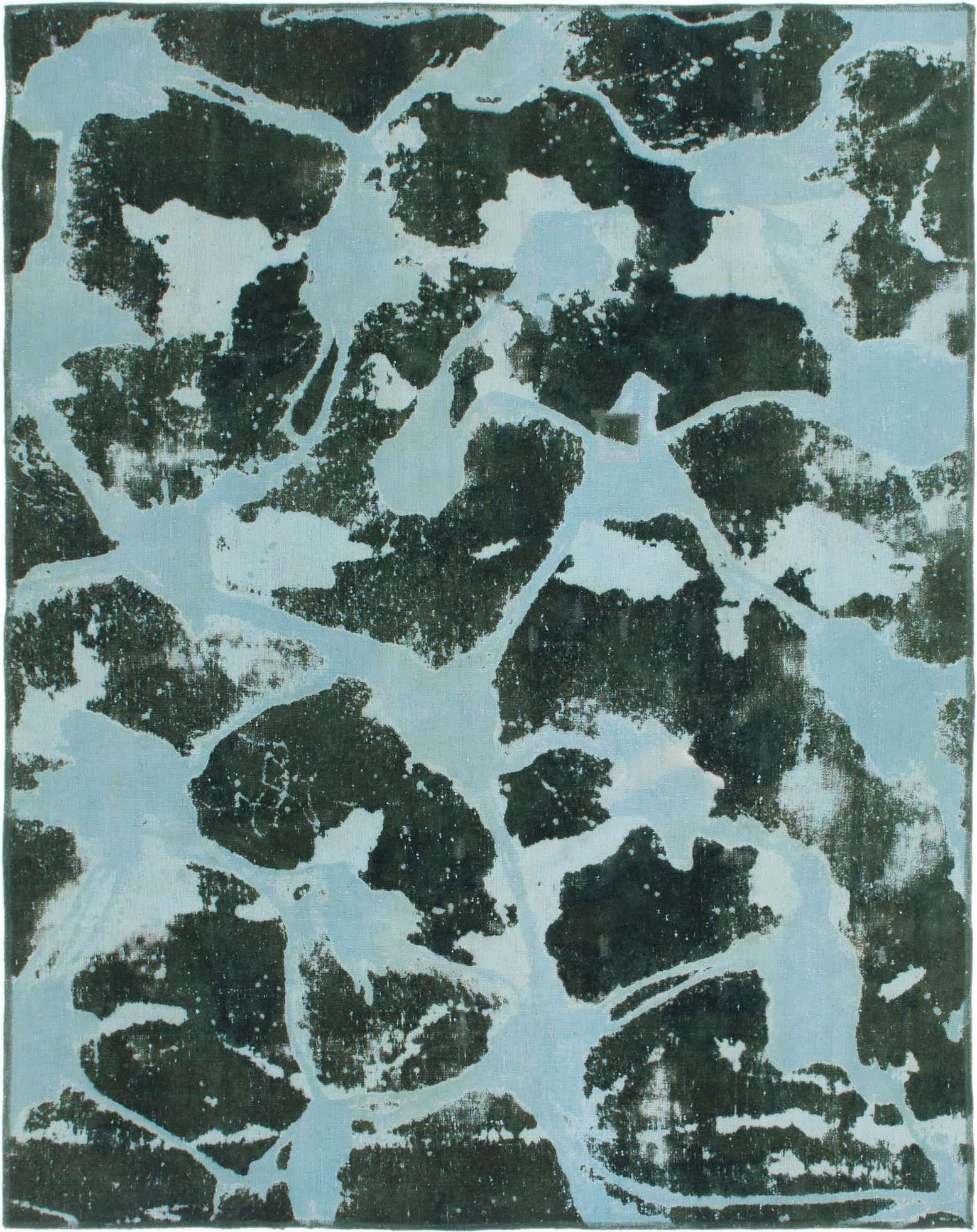 6' x 7' 10 Hand Knotted Ultra Vintage Persian Wool Rug