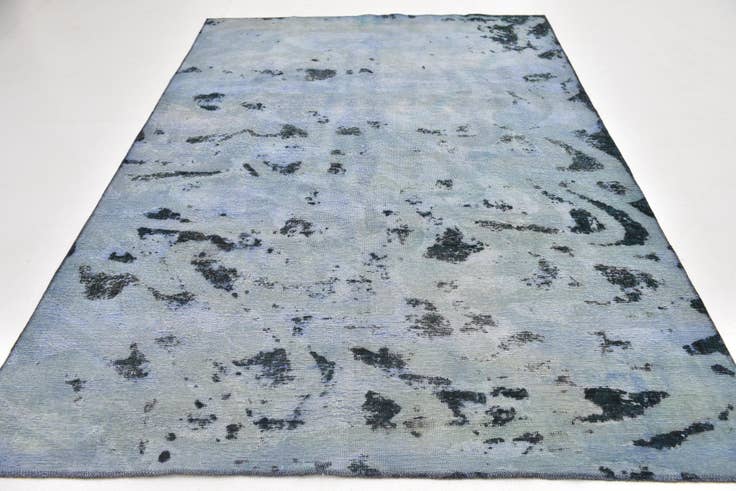 Detail image of 6' 6 x 9' 4 Hand Knotted Ultra Vintage Persian Wool Rug